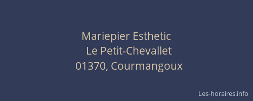 Mariepier Esthetic