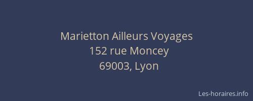 Marietton Ailleurs Voyages