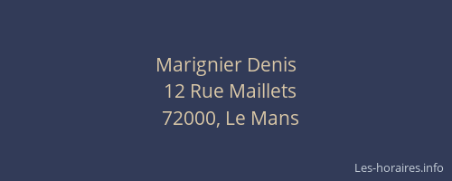 Marignier Denis