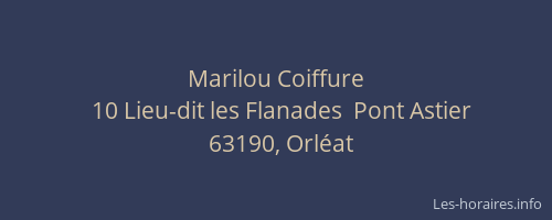 Marilou Coiffure