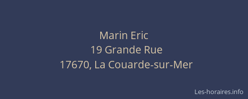 Marin Eric