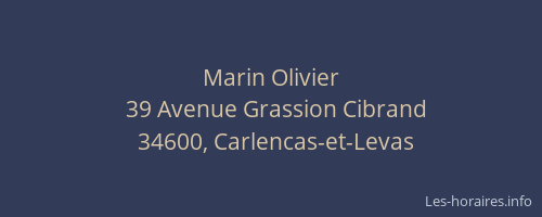 Marin Olivier