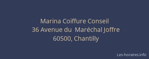 Marina Coiffure Conseil