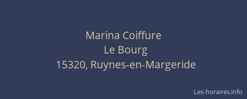 Marina Coiffure