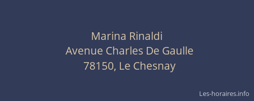 Marina Rinaldi