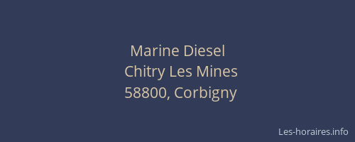 Marine Diesel
