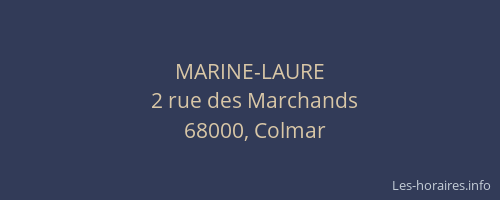 MARINE-LAURE