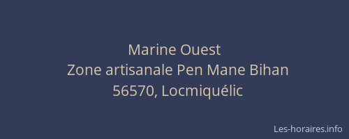 Marine Ouest