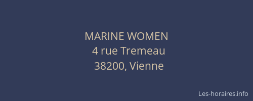 MARINE WOMEN