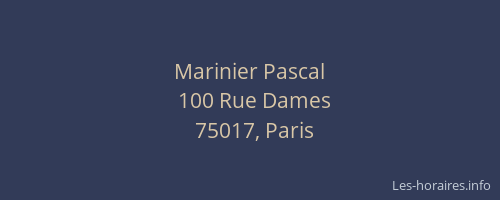 Marinier Pascal