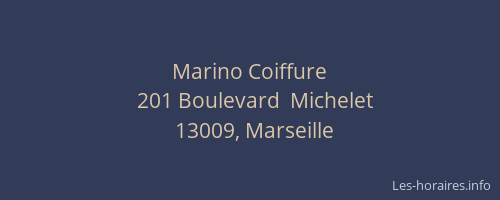 Marino Coiffure