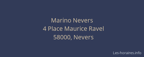 Marino Nevers