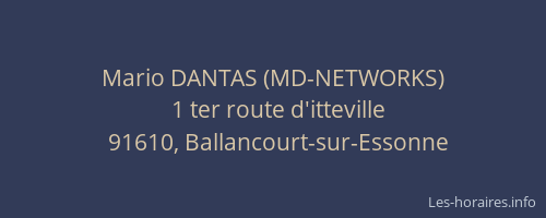 Mario DANTAS (MD-NETWORKS)