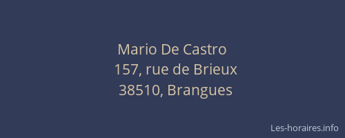 Mario De Castro