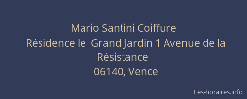 Mario Santini Coiffure