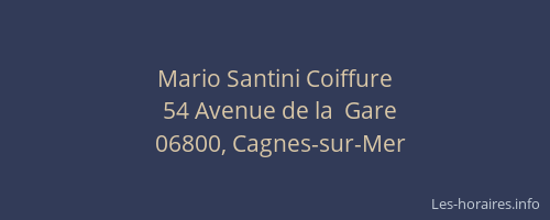 Mario Santini Coiffure