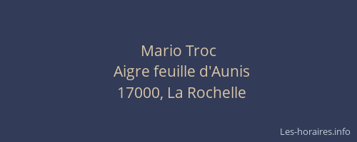 Mario Troc