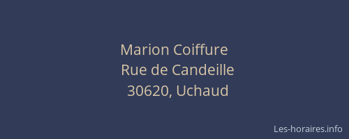 Marion Coiffure