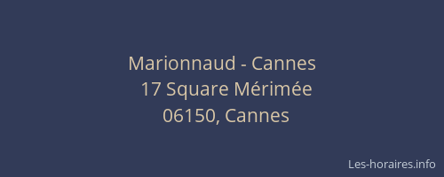 Marionnaud - Cannes
