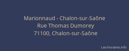 Marionnaud - Chalon-sur-Saône