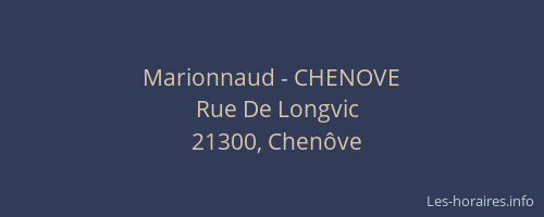 Marionnaud - CHENOVE