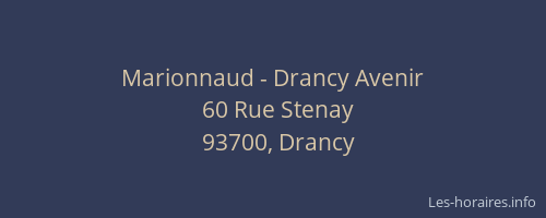 Marionnaud - Drancy Avenir
