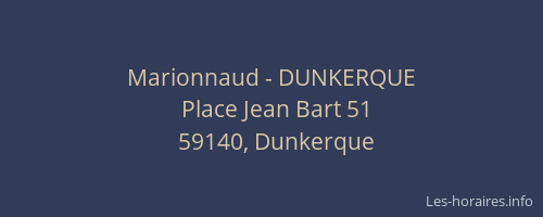 Marionnaud - DUNKERQUE