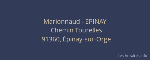 Marionnaud - EPINAY