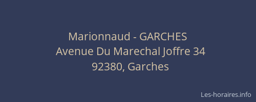 Marionnaud - GARCHES