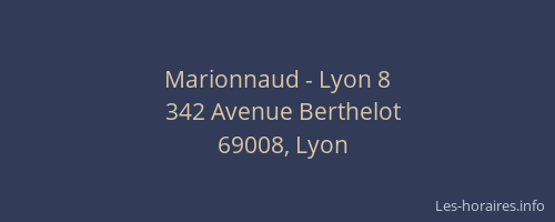 Marionnaud - Lyon 8