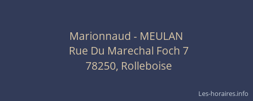 Marionnaud - MEULAN