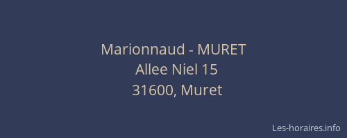 Marionnaud - MURET