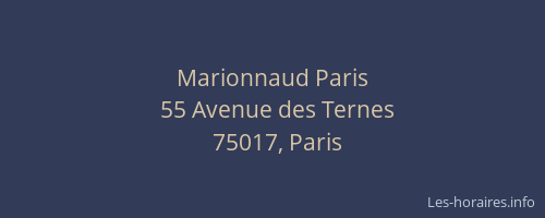 Marionnaud Paris