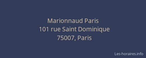 Marionnaud Paris