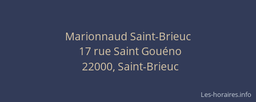 Marionnaud Saint-Brieuc