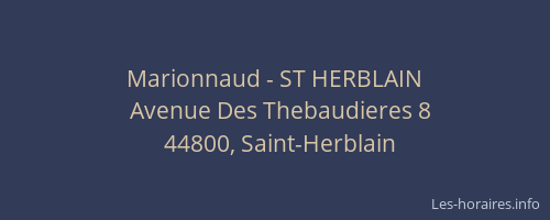 Marionnaud - ST HERBLAIN