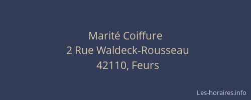 Marité Coiffure