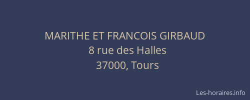 MARITHE ET FRANCOIS GIRBAUD