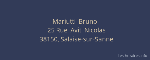 Mariutti  Bruno