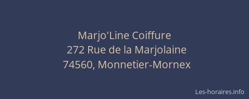 Marjo'Line Coiffure