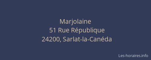 Marjolaine