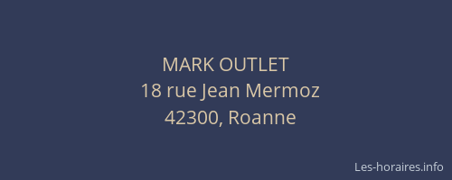 MARK OUTLET