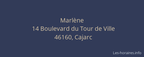 Marl&egrave;ne