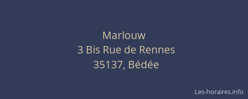 Marlouw