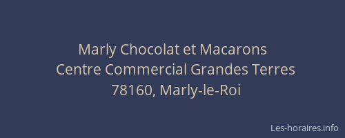 Marly Chocolat et Macarons