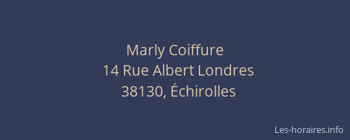 Marly Coiffure