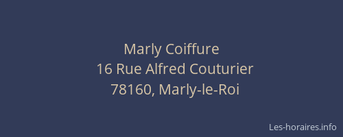 Marly Coiffure