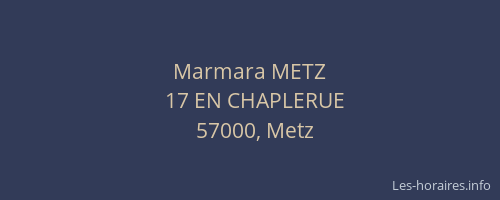 Marmara METZ