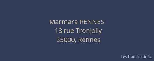Marmara RENNES
