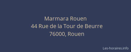 Marmara Rouen